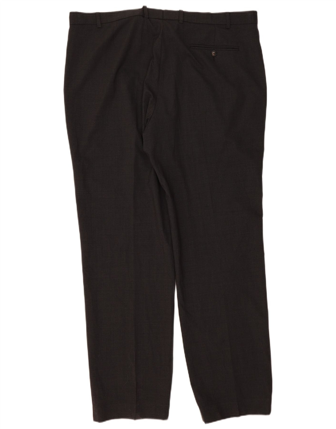 Marks & Spencer Herren-Anzughose in normaler Passform, W42, L33, graue Wolle