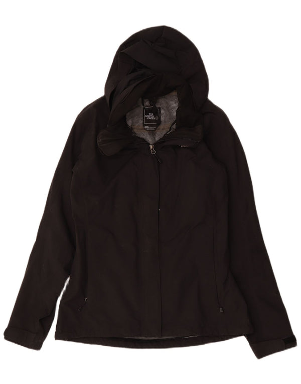 The North Face Damen-Regenjacke mit Kapuze, UK 14, mittelschwarz, Polyester