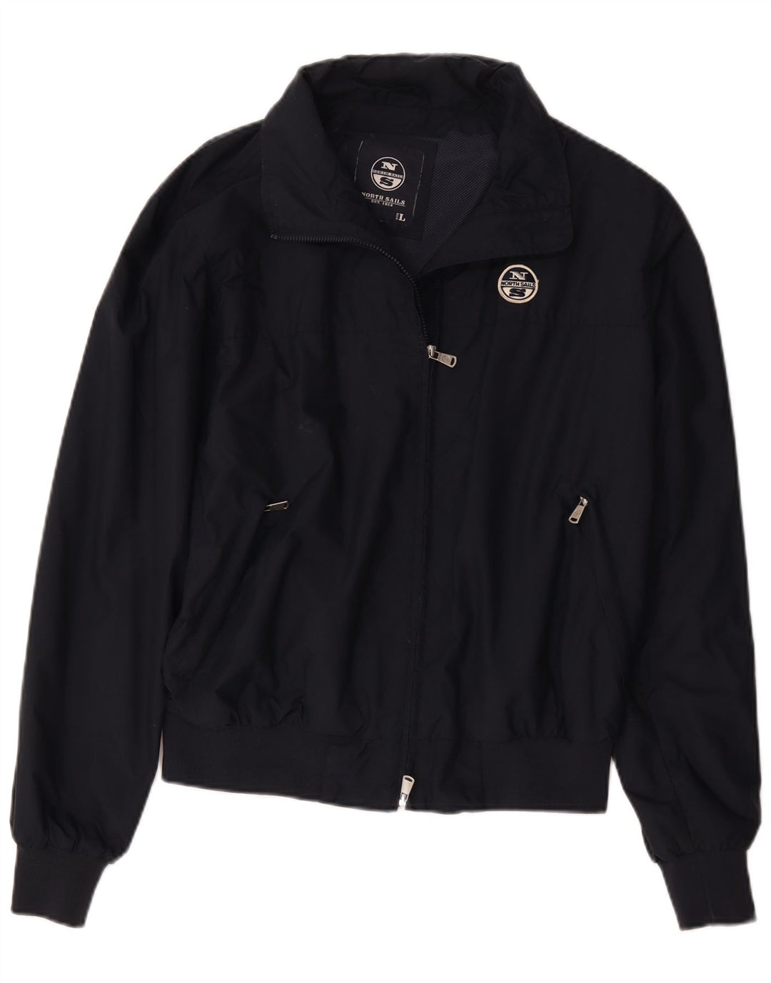 North Sails Damen Bomberjacke UK 16 Large Marineblau Polyamid