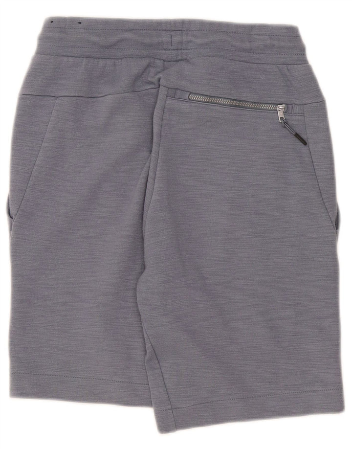 Nike Herren-Sportshorts, Größe S, marineblau gefleckte Baumwolle