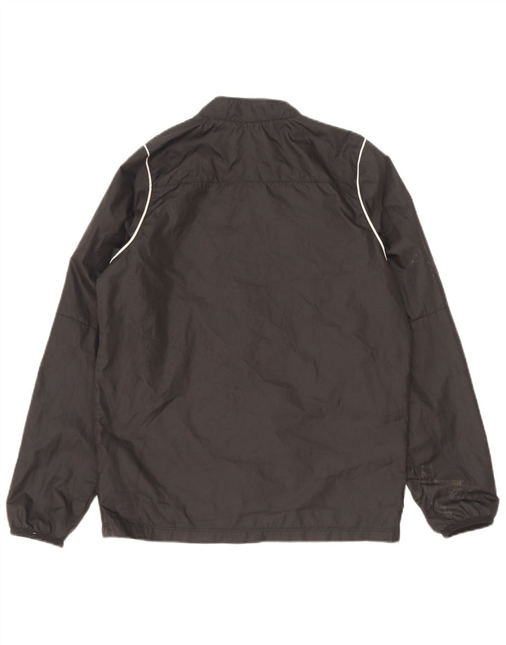 Nike Jungen-Trainingsanzug-Top-Jacke, 12–13 Jahre, groß, schwarzes Polyester