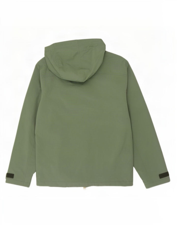 J. Crew Herren-Utility-Jacke mit Kapuze, UK 36, Größe S, grün, Polyester