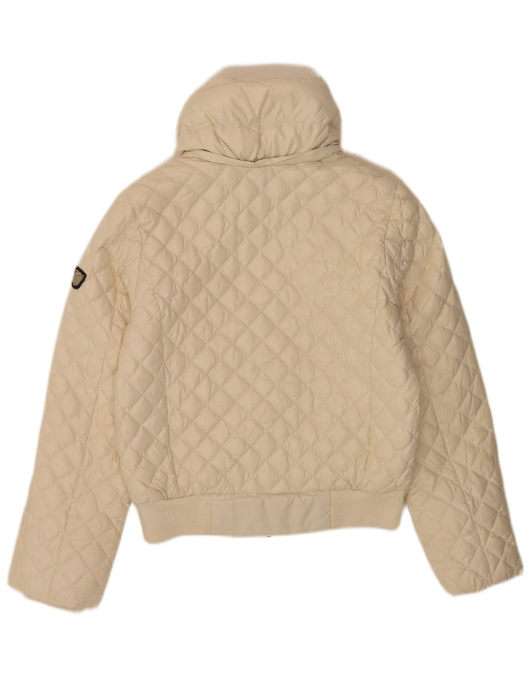 Conte of Florence Damen Steppjacke IT 46 Large Weiß Polyester