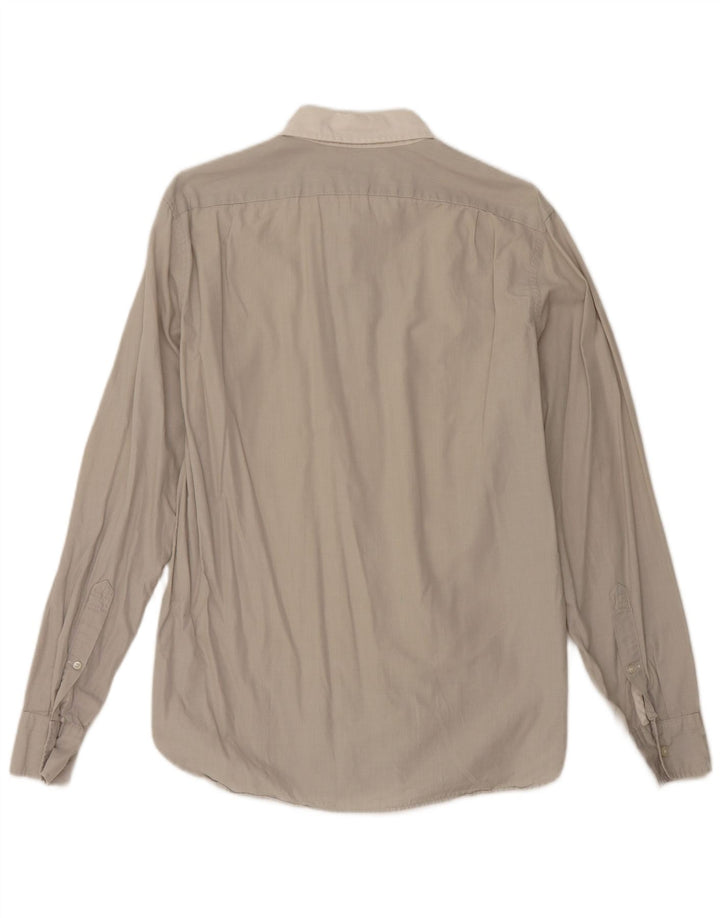 J. Crew Slim-Hemd für Herren aus mittelgrauer Baumwolle