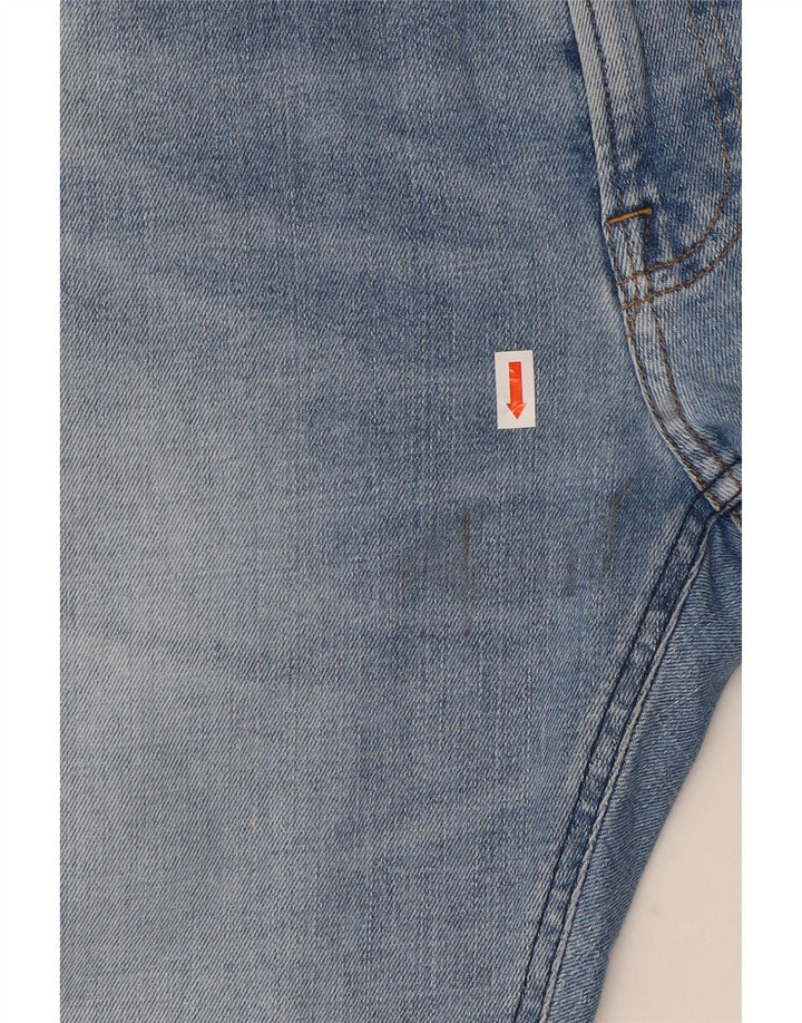 LEE Damen Malone Skinny Jeans W31 L30 Blaue Baumwolle