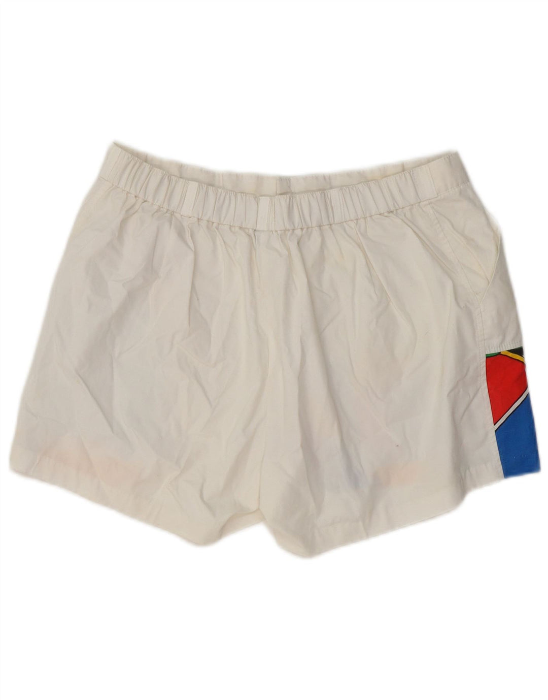 TRIGEMA Herren Chino-Shorts IT 52 XL W36 Weiße geometrische Baumwolle