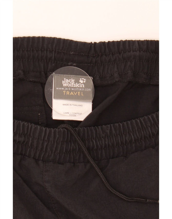 Jack Wolfskin Herren Cargo-Shorts, Größe L, W34, Schwarz