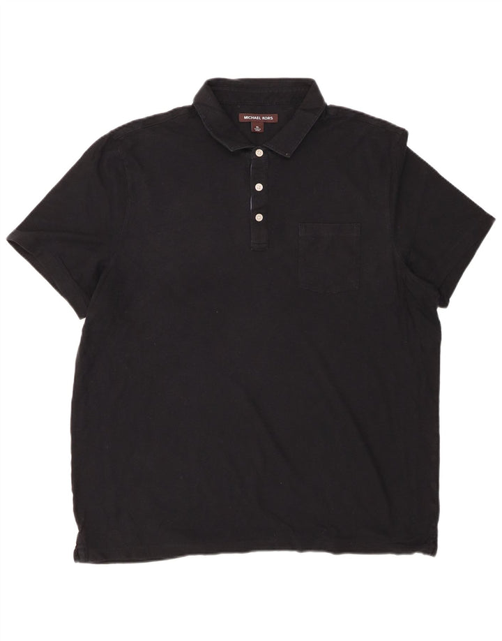 MICHAEL KORS Herren Poloshirt XL Schwarz