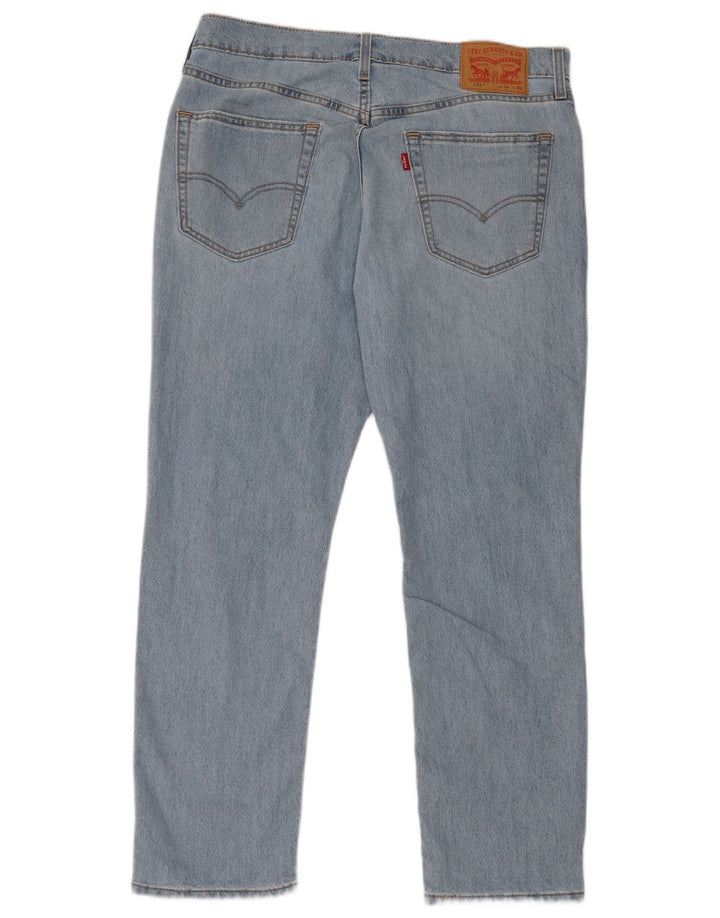 Levi's Herren 541 Straight Jeans W34 L30 Blaue Baumwolle