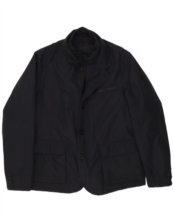 AT.P.CO Herren-Blazer mit 3 Knöpfen, UK 44, 2XL, Marineblau, Polyester