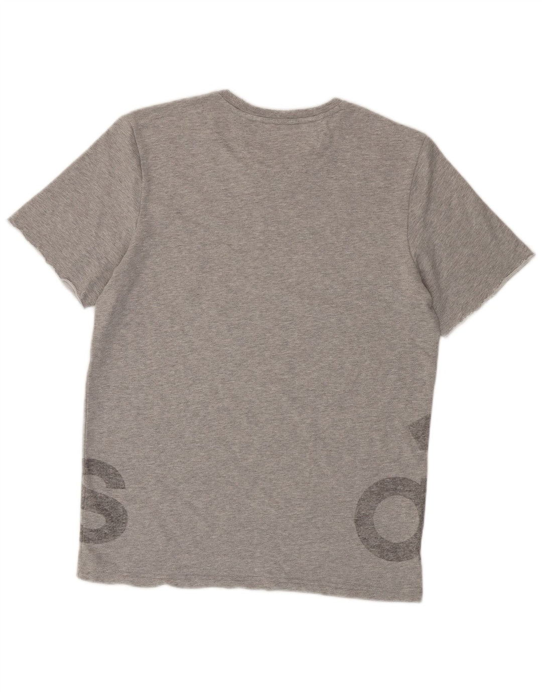 Adidas Herren Grafik T-Shirt Top Large Grau Baumwolle