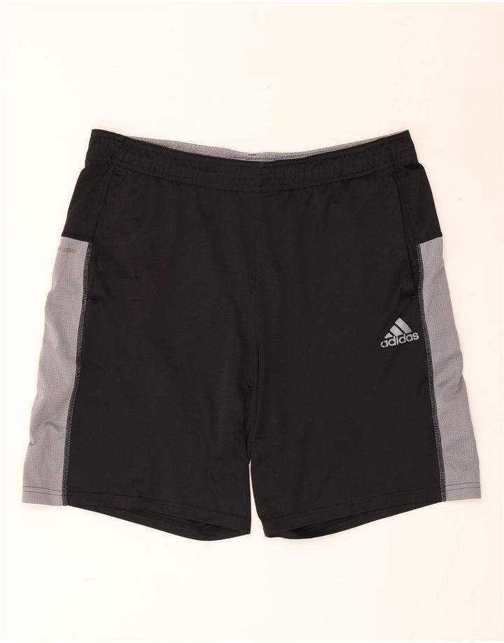 ADIDAS Herren Climacool Sportshorts Mittelschwarzes Colourblock-Polyester