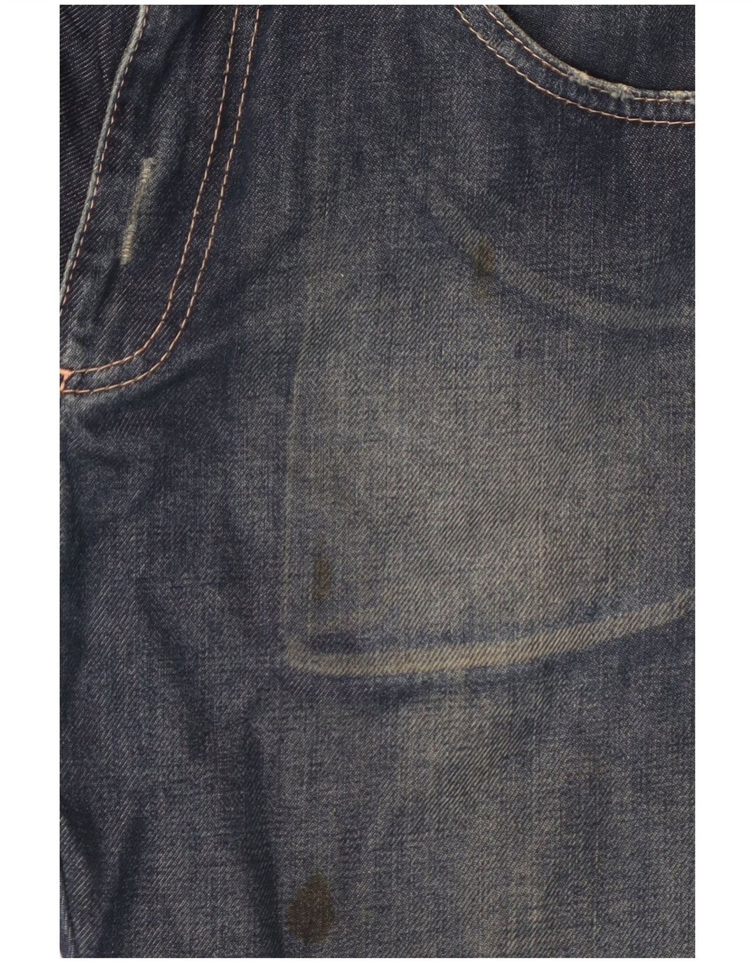 Daniele Alessandrini Damen Straight Jeans W31 L33 Blaue Baumwolle