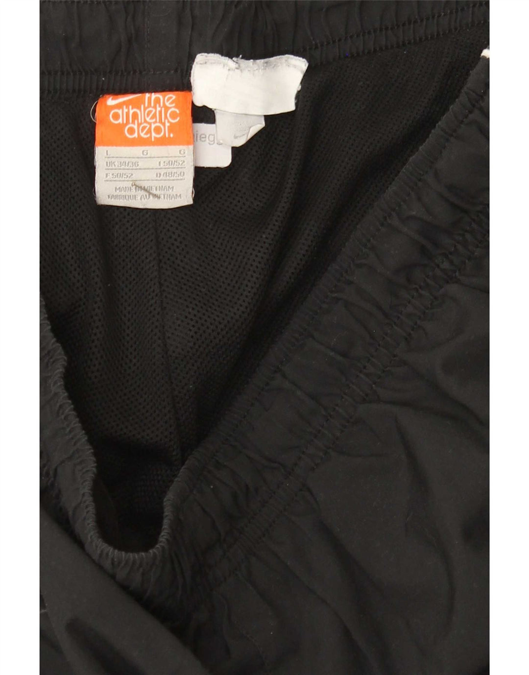Nike Herren-Trainingshose, Größe 34/36, Größe L, Schwarz, Polyester