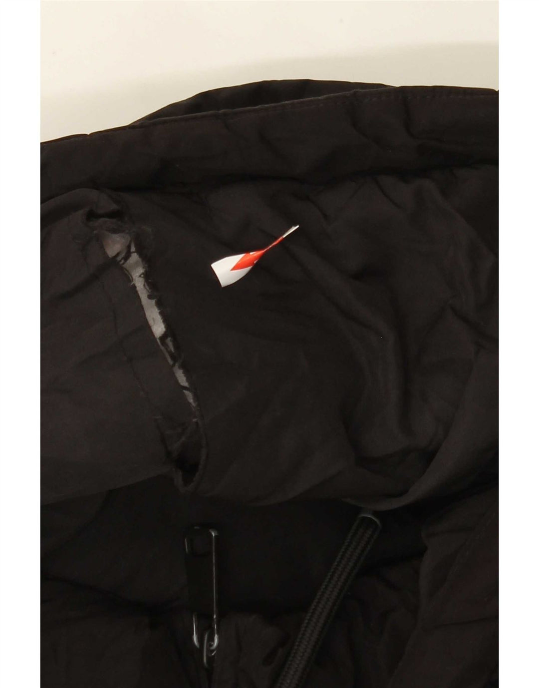 Zara Damen-Kapuzen-Übergröße, gepolsterte Jacke, UK 14, Mittelschwarz, Polyester