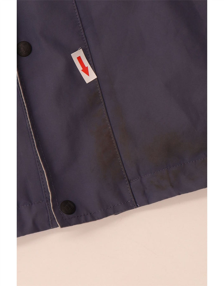 BERGHAUS Jungen-Windbreaker-Mantel mit Kapuze, 15–16 Jahre, marineblaues Nylon