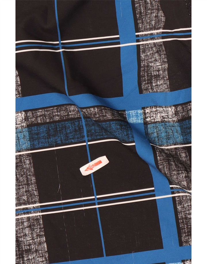 Billabong Herren-Badeshorts, groß, schwarz kariert, Polyester