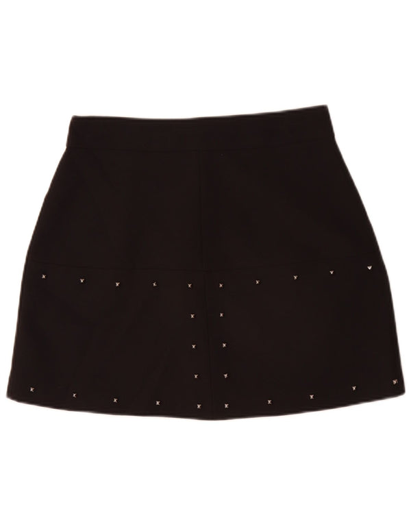 Zara Damen Minirock Medium W28 Schwarz