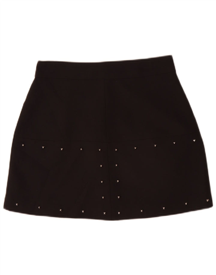 Zara Damen Minirock Medium W28 Schwarz