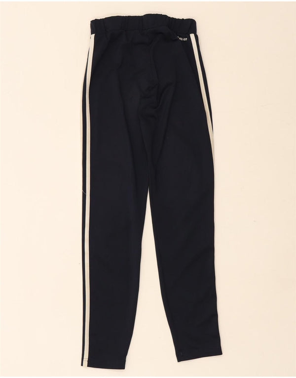 Adidas Aeroready-Leggings für Mädchen, 13–14 Jahre, marineblaues Polyester