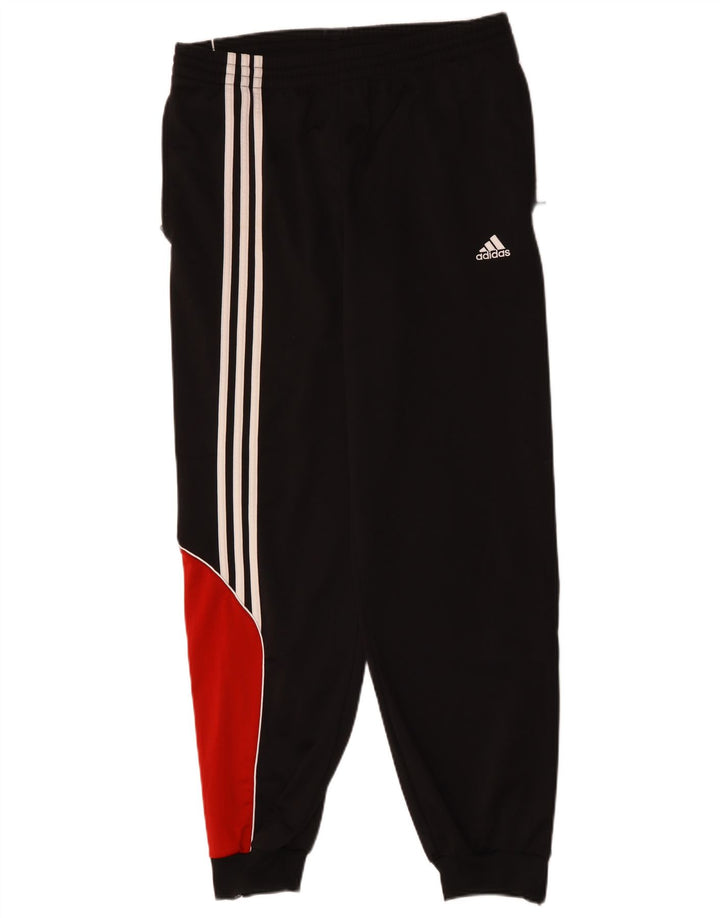 Adidas Herren Trainingshose Jogger UK 40/42 Medium Schwarz Polyester