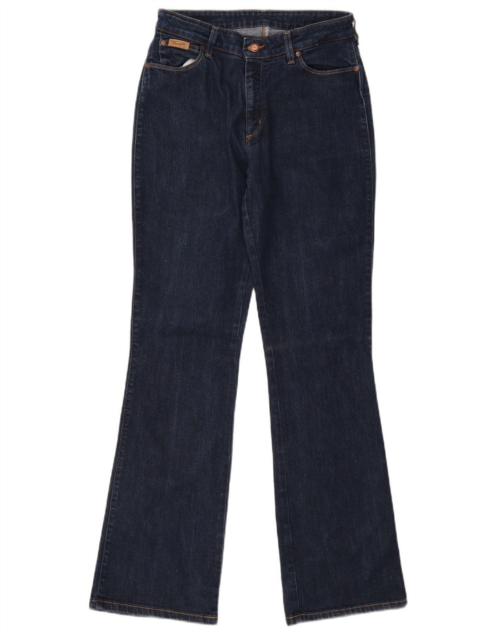 Wrangler Damen Schlagjeans W31 L32 Marineblaue Baumwolle