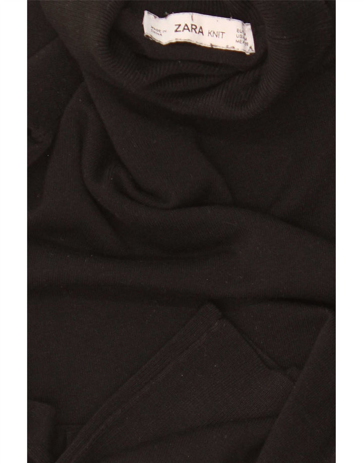 Rollkragenpullover für Damen von Zara, Gr. 12, mittelschwarz