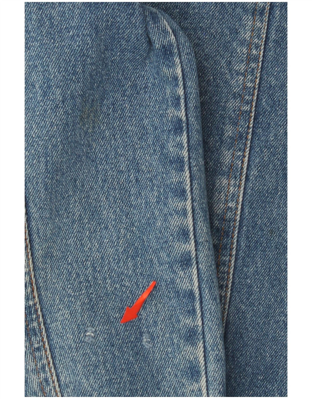 Vintage Jungen Jeansjacke 14-15 Jahre Mittelblau