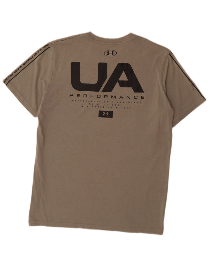 UNDER ARMOUR Herren Heat Gear Graphic T-Shirt Top Mittelgrau