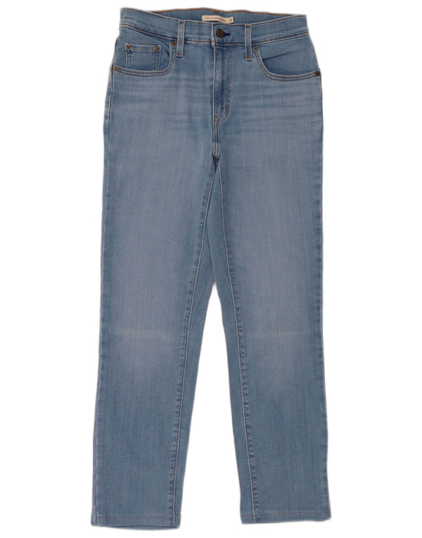 Levi's Damen 724 High Rise Straight Jeans W29 L30 Blaue Baumwolle