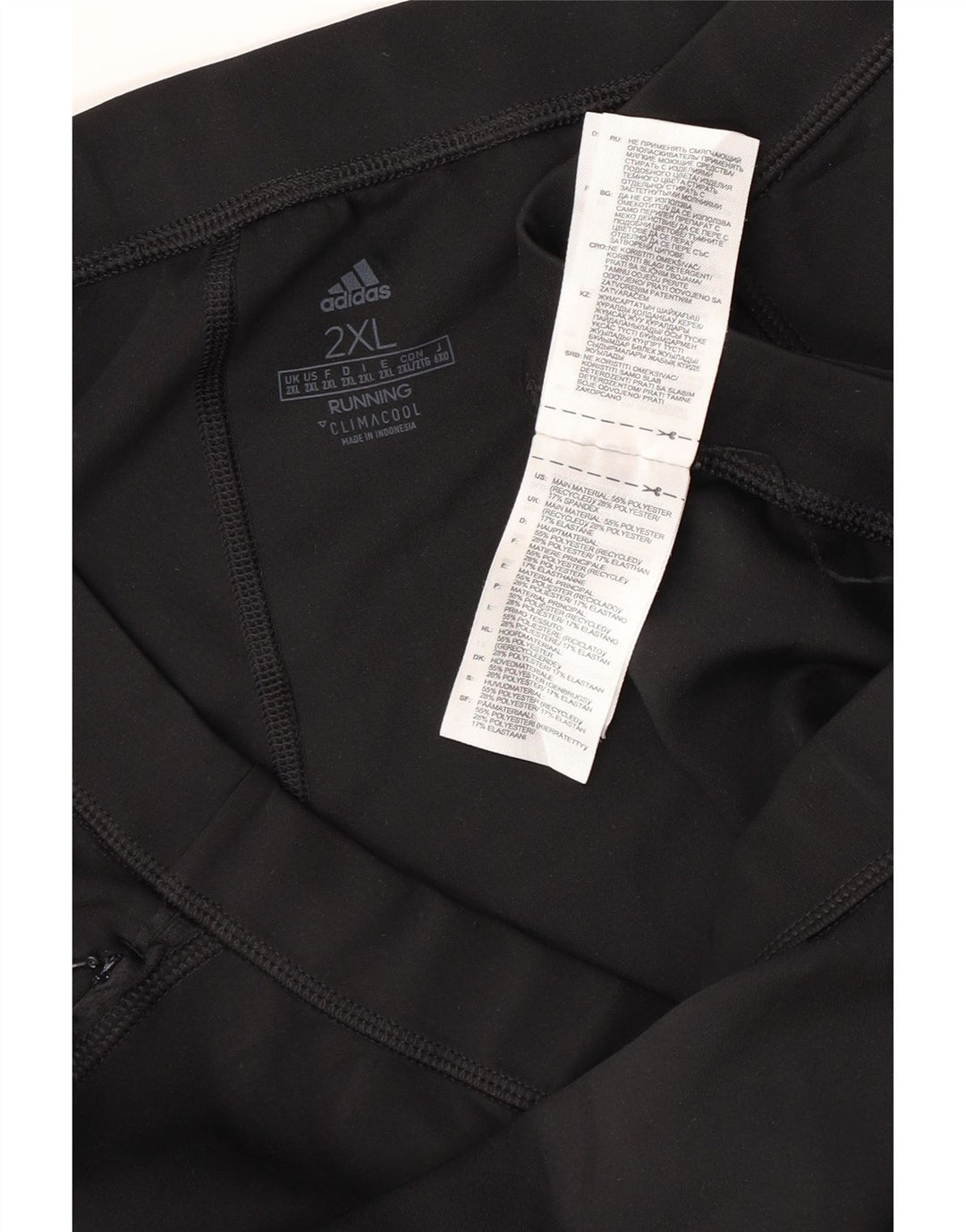 ADIDAS Damen Climacool Trainingshose UK 20 2XL Schwarz Polyester