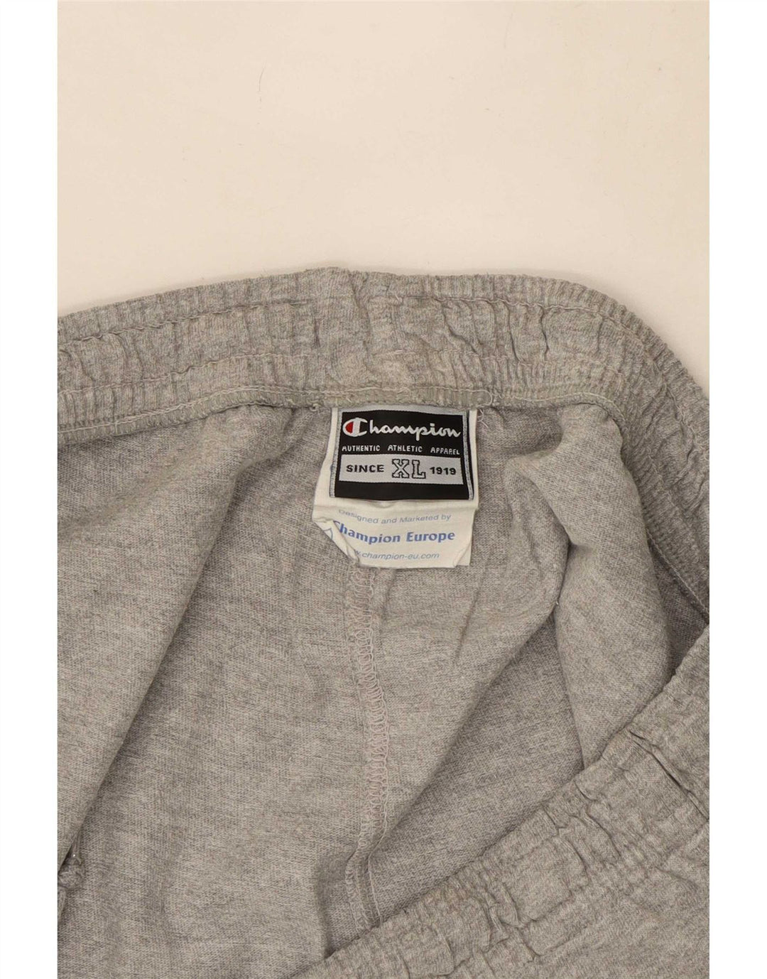 Champion Herren-Sportshorts XL aus grau gefleckter Baumwolle