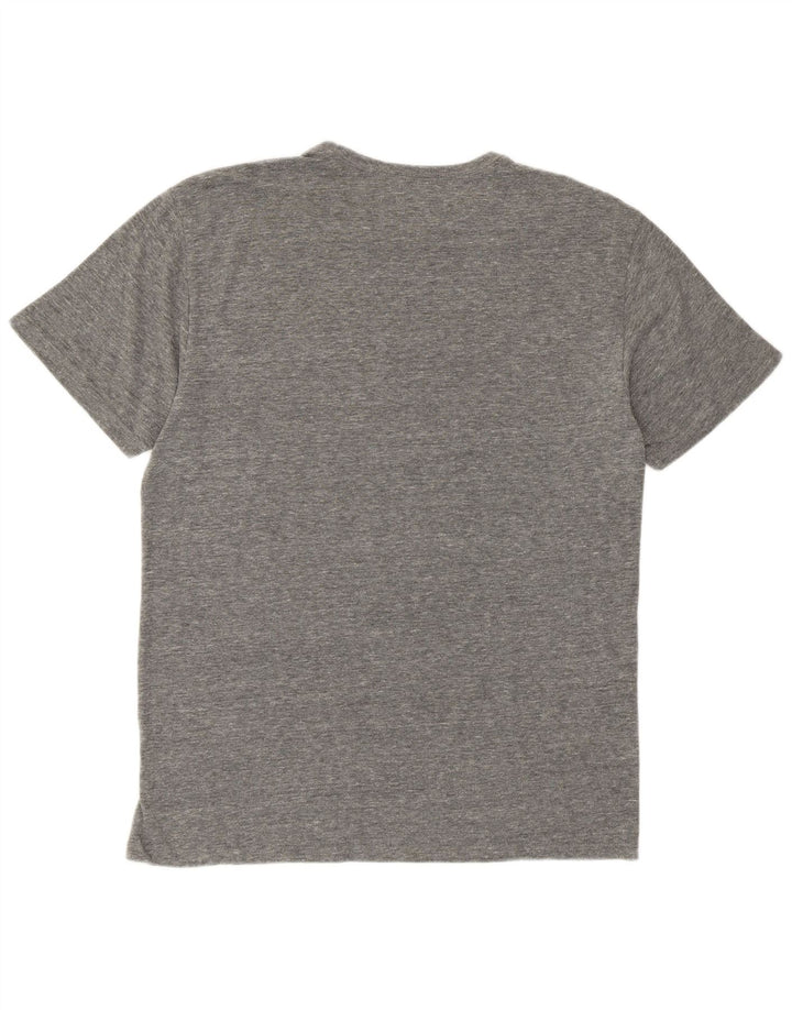 Adidas Herren New York City Graphic T-Shirt Top Large Grau Polyester