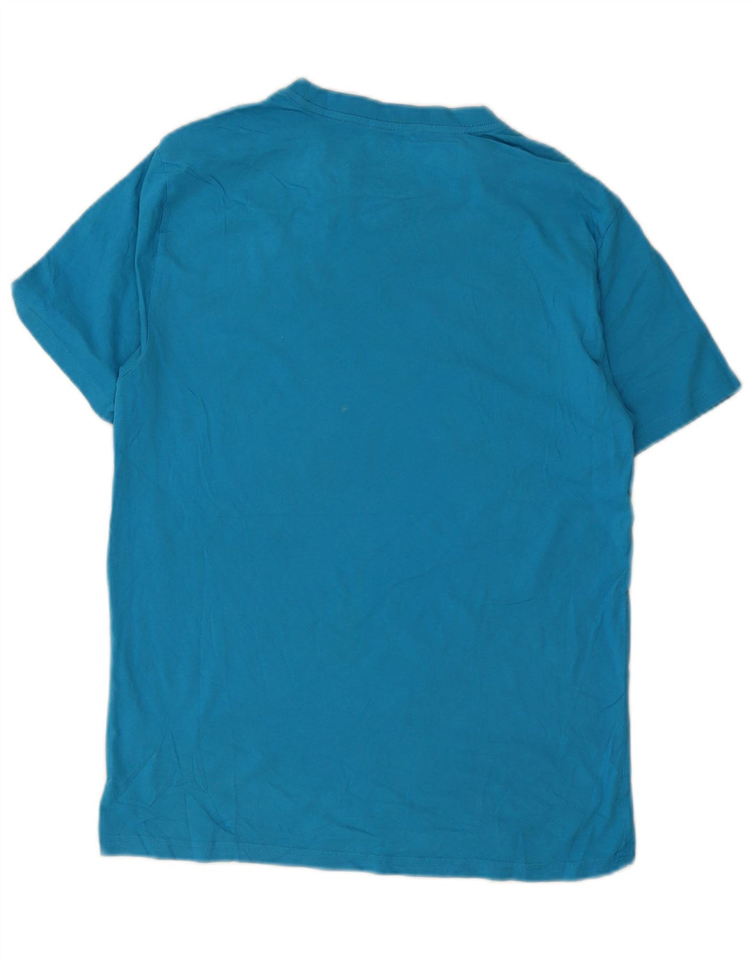 Hurley Herren Grafik-T-Shirt-Oberteil aus mittelblauer Baumwolle