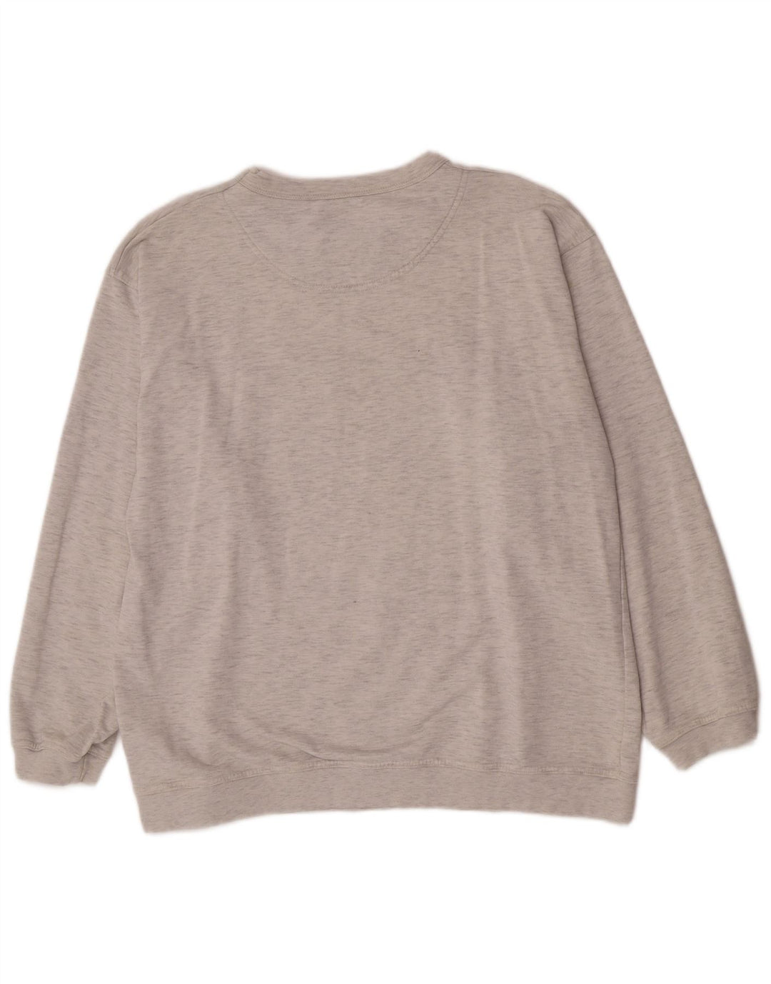 Champion Herren-Sweatshirt mit Grafik, groß, grau gesprenkelte Baumwolle