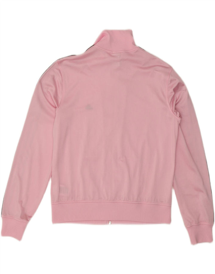 Adidas Damen Trainingsanzug Top Jacke UK 16 Large Pink Polyester