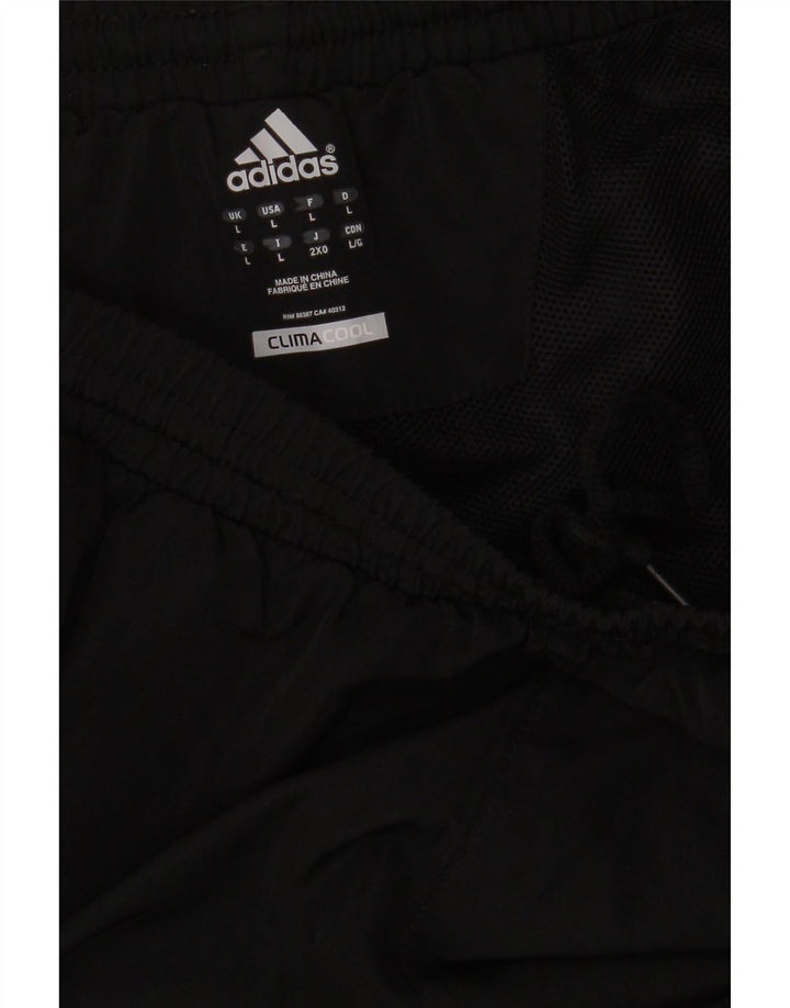 Adidas Herren Climacool Bermuda Sportshorts, groß, schwarz, Farbblock