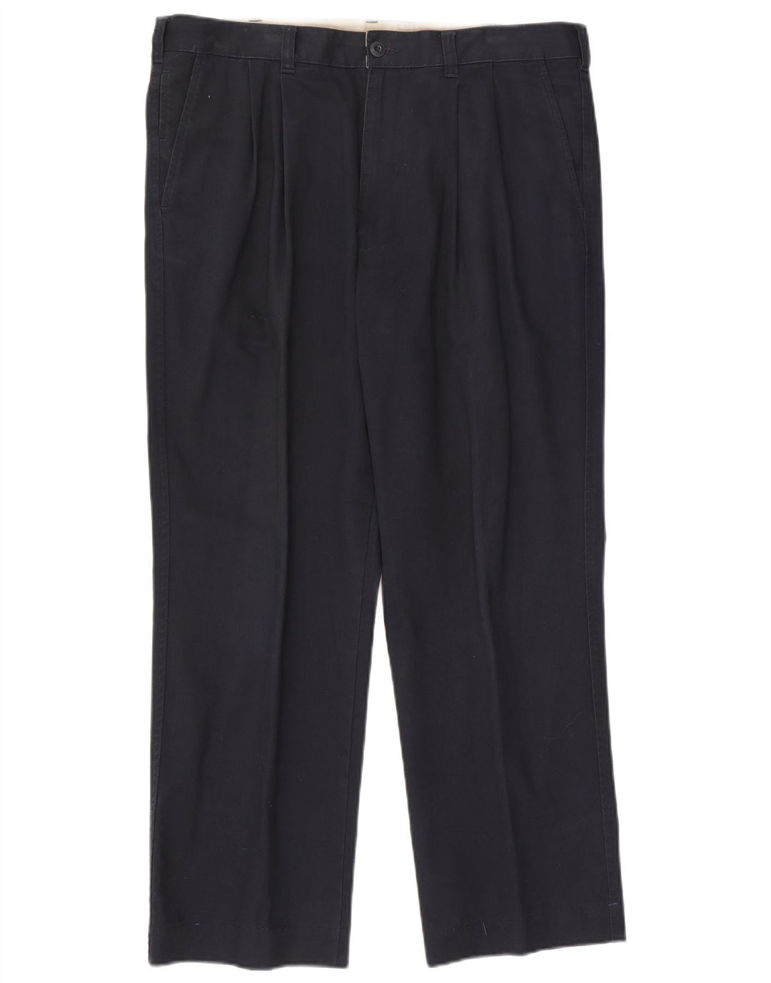 Marks & Spencer Herren Blue Harbor Pegged Chinohose W38 L31 Marineblau