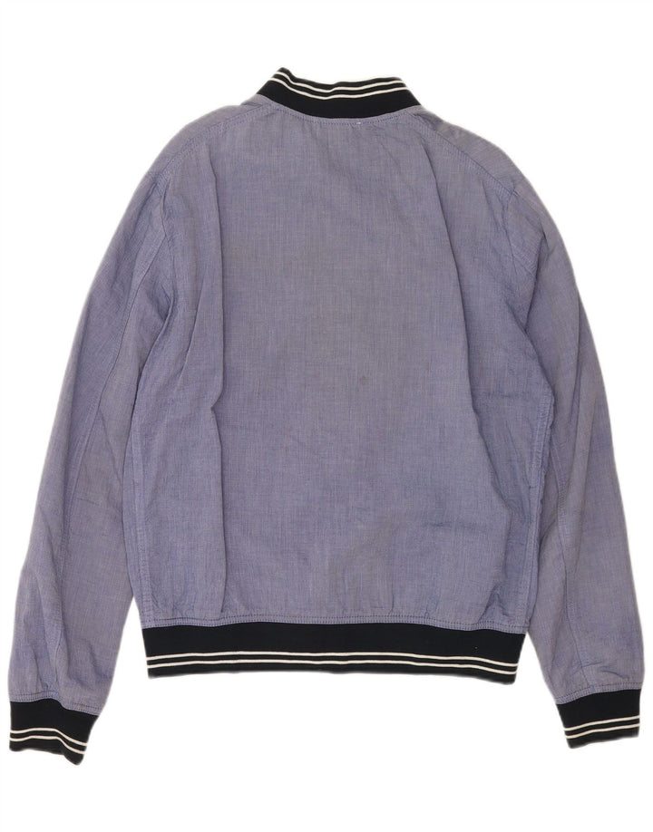 Zara Herren Bomberjacke UK 38 Mittelblau