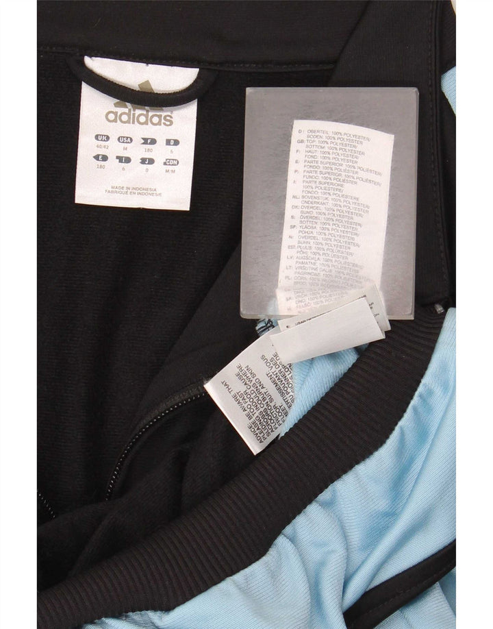 Adidas Herren-Trainingsanzugoberteil, UK-Größe 40/42, Mittelschwarz, Farbblock