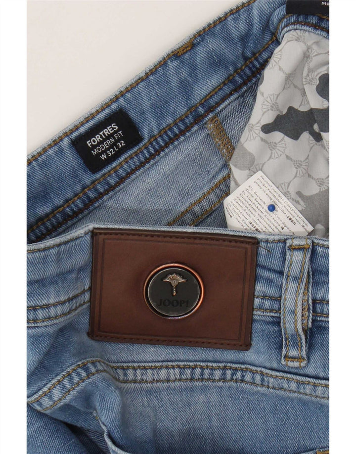 Joop Damen Modern Fit Slim Jeans W32 L32 Blaue Baumwolle