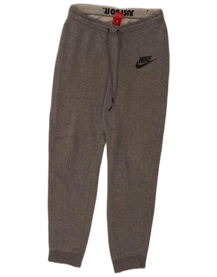 Nike Herren-Trainingshose, Jogginghose, mittelgraue Baumwolle