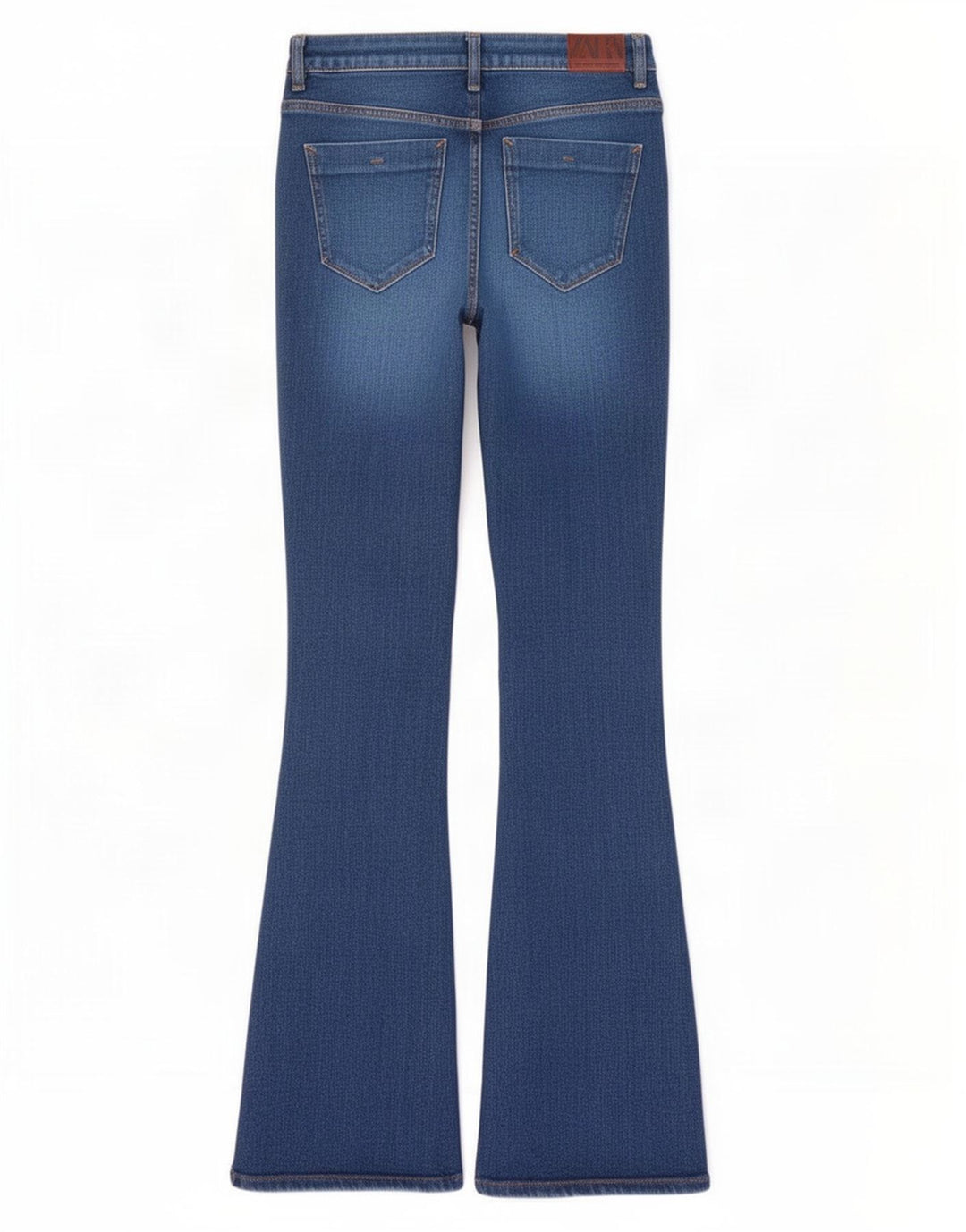 Zara Damen Schlagjeans EU 40 Mittel W30 L32 Blaue Baumwolle
