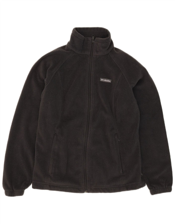 COLUMBIA Damen Fleecejacke UK 16 Large Schwarz Polyester