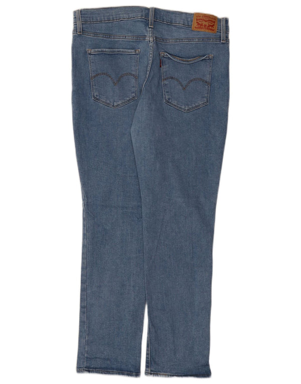 Levi's Damen 312 Shaping Slim Jeans W31 L28 Blaue Baumwolle