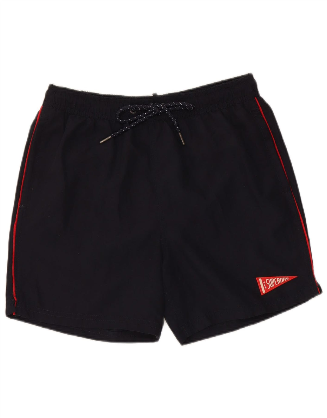 Superdry Herren-Sportshorts aus Polyester in mittlerem Marineblau