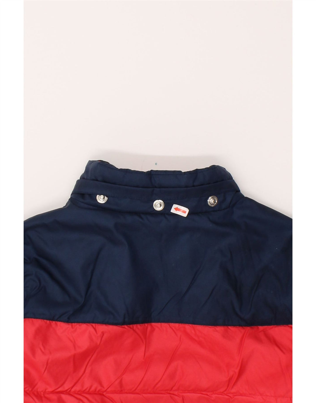 NIKE Boys Padded Jacket 5-6 Years Red Colourblock Polyester Vintage Nike and Second-Hand Nike from Messina Hembry 