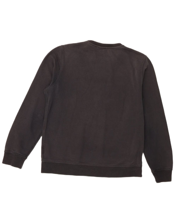 Nike Mens Sweatshirt Jumper Large Black Cotton