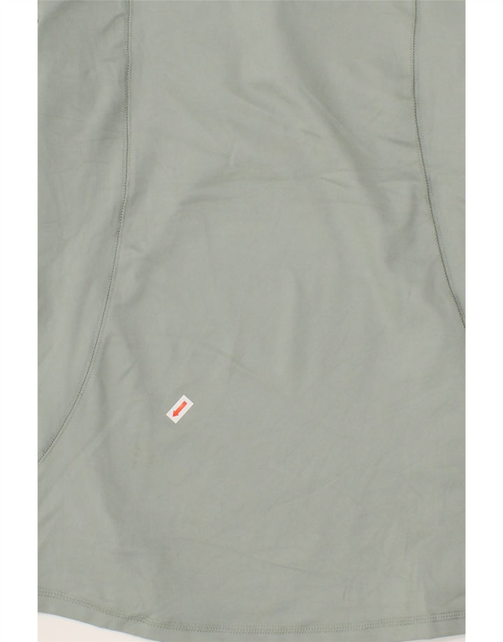 EDDIE BAUER Womens Zip Neck Pullover Tracksuit Top UK 10 Small Green Vintage Eddie Bauer and Second-Hand Eddie Bauer from Messina Hembry 