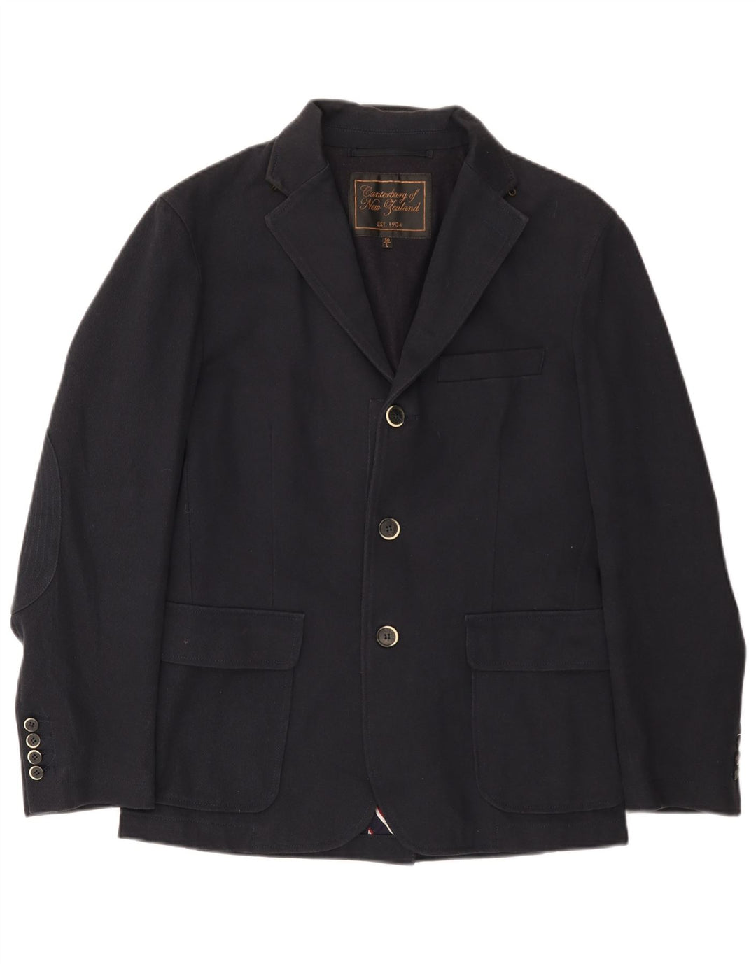 Canterbury Herren-Blazer mit 3 Knöpfen, IT 50, Größe L, Marineblau